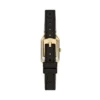 Raquel Mini Three-Hand Black Leather Watch Raquel Mini Three-Hand Black Leather Watch