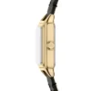 Raquel Mini Three-Hand Black Leather Watch Raquel Mini Three-Hand Black Leather Watch