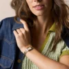 Raquel Mini Three-Hand Gold-Tone Stainless Steel Watch Raquel Mini Three-Hand Gold-Tone Stainless Steel Watch
