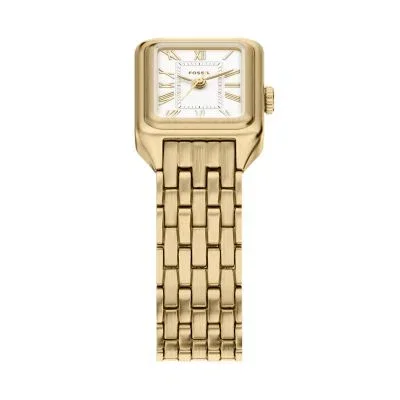 Raquel Mini Three-Hand Gold-Tone Stainless Steel Watch Raquel Mini Three-Hand Gold-Tone Stainless Steel Watch