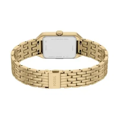 Raquel Mini Three-Hand Gold-Tone Stainless Steel Watch Raquel Mini Three-Hand Gold-Tone Stainless Steel Watch