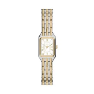 Raquel Mini Three-Hand Two-Tone Stainless Steel Watch