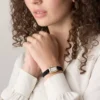 Raquel Mini Two-Hand Black Velvet Watch Raquel Mini Two-Hand Black Velvet Watch