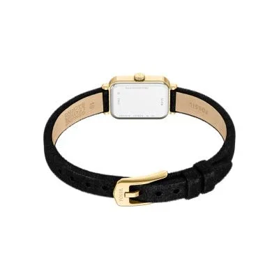 Raquel Mini Two-Hand Black Velvet Watch Raquel Mini Two-Hand Black Velvet Watch