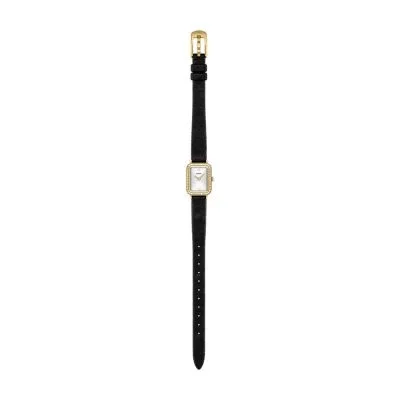 Raquel Mini Two-Hand Black Velvet Watch Raquel Mini Two-Hand Black Velvet Watch