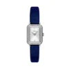 Raquel Mini Two-Hand Blue Velvet Watch