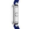 Raquel Mini Two-Hand Blue Velvet Watch