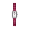 Raquel Mini Two-Hand Pink Leather Watch Raquel Mini Two-Hand Pink Leather Watch