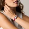 Raquel Mini Two-Hand Pink Leather Watch Raquel Mini Two-Hand Pink Leather Watch