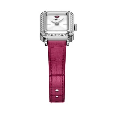 Raquel Mini Two-Hand Pink Leather Watch Raquel Mini Two-Hand Pink Leather Watch
