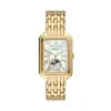Raquel Sun Moon Multifunction Gold-Tone Stainless Steel Watch Raquel Sun Moon Multifunction Gold-Tone Stainless Steel Watch