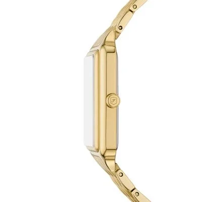Raquel Sun Moon Multifunction Gold-Tone Stainless Steel Watch Raquel Sun Moon Multifunction Gold-Tone Stainless Steel Watch