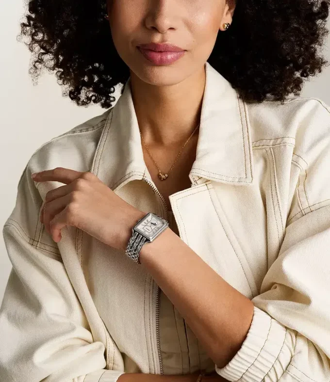 Raquel Sun Moon Multifunction Stainless Steel Watch Raquel Sun Moon Multifunction Stainless Steel Watch