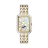Raquel Sun Moon Multifunction Two-Tone Stainless Steel Watch Raquel Sun Moon Multifunction Two-Tone Stainless Steel Watch