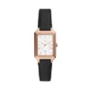 Raquel Three-Hand Date Black LiteHide™ Leather Watch Raquel Three-Hand Date Black LiteHide™ Leather Watch