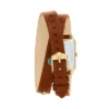 Raquel Three-Hand Date Brown Leather Watch Raquel Three-Hand Date Brown Leather Watch