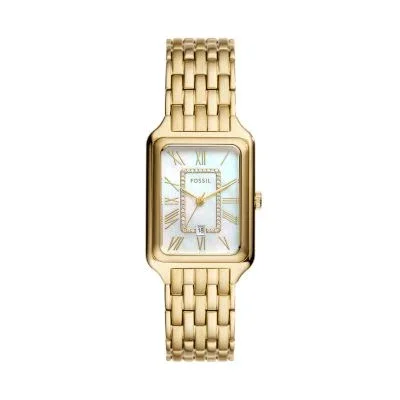 Raquel Three-Hand Date Gold-Tone Stainless Steel Watch Raquel Three-Hand Date Gold-Tone Stainless Steel Watch