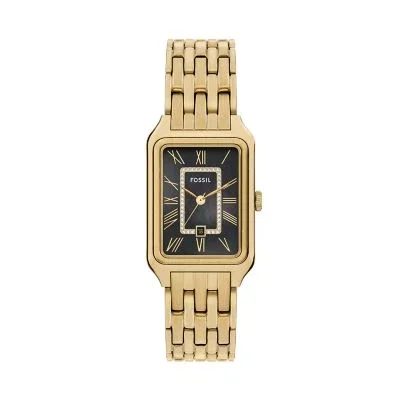 Raquel Three-Hand Date Gold-Tone Stainless Steel Watch Raquel Three-Hand Date Gold-Tone Stainless Steel Watch