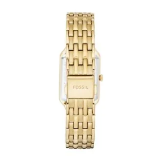 Raquel Three-Hand Date Gold-Tone Stainless Steel Watch