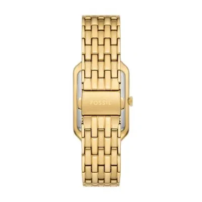 Raquel Three-Hand Date Gold-Tone Stainless Steel Watch Raquel Three-Hand Date Gold-Tone Stainless Steel Watch