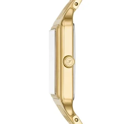 Raquel Three-Hand Date Gold-Tone Stainless Steel Watch Raquel Three-Hand Date Gold-Tone Stainless Steel Watch
