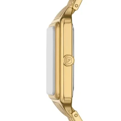 Raquel Three-Hand Date Gold-Tone Stainless Steel Watch Raquel Three-Hand Date Gold-Tone Stainless Steel Watch