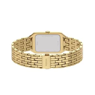 Raquel Three-Hand Date Gold-Tone Stainless Steel Watch Raquel Three-Hand Date Gold-Tone Stainless Steel Watch