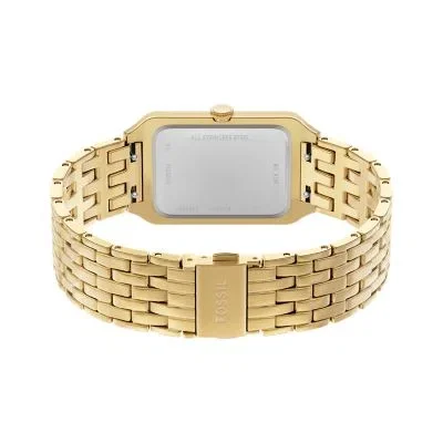 Raquel Three-Hand Date Gold-Tone Stainless Steel Watch Raquel Three-Hand Date Gold-Tone Stainless Steel Watch