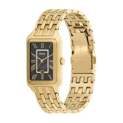 Raquel Three-Hand Date Gold-Tone Stainless Steel Watch Raquel Three-Hand Date Gold-Tone Stainless Steel Watch