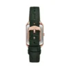Raquel Three-Hand Date Green Croco LiteHide™ Leather Watch Raquel Three-Hand Date Green Croco LiteHide™ Leather Watch