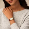 Raquel Three-Hand Date Medium Brown Leather Watch Raquel Three-Hand Date Medium Brown Leather Watch