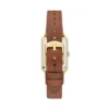 Raquel Three-Hand Date Medium Brown Leather Watch Raquel Three-Hand Date Medium Brown Leather Watch
