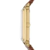 Raquel Three-Hand Date Medium Brown Leather Watch Raquel Three-Hand Date Medium Brown Leather Watch
