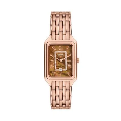 Raquel Three-Hand Date Rose Gold-Tone Stainless Steel Watch Raquel Three-Hand Date Rose Gold-Tone Stainless Steel Watch
