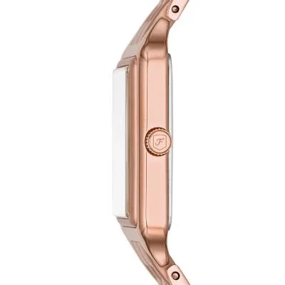 Raquel Three-Hand Date Rose Gold-Tone Stainless Steel Watch Raquel Three-Hand Date Rose Gold-Tone Stainless Steel Watch