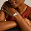 Raquel Three-Hand Date Two-Tone Stainless Steel Watch