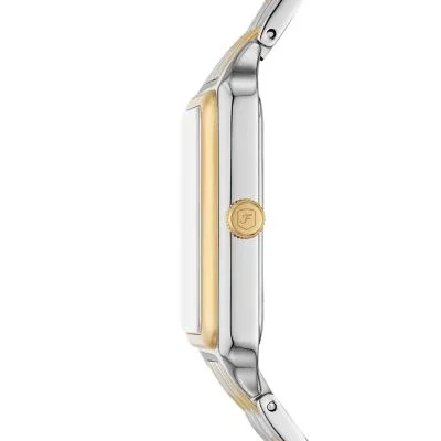 Raquel Three-Hand Date Two-Tone Stainless Steel Watch Raquel Three-Hand Date Two-Tone Stainless Steel Watch