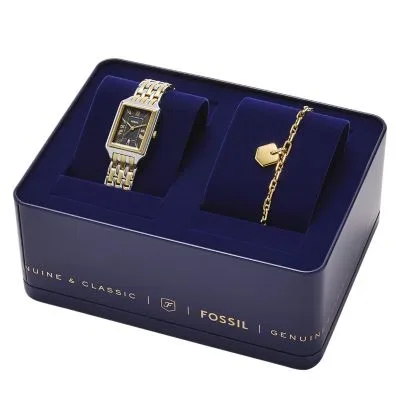 Raquel Three-Hand Date Two-Tone Stainless Steel Watch and Bracelet Set Raquel Three-Hand Date Two-Tone Stainless Steel Watch and Bracelet Set