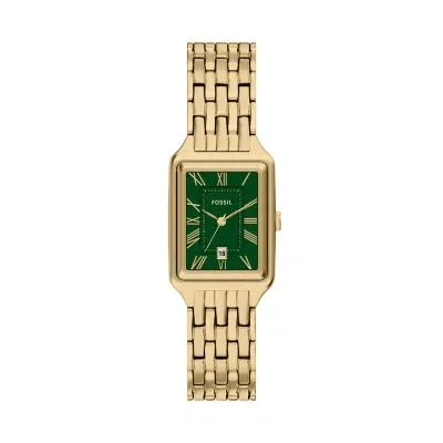 Raquel Three-Hand Gold-Tone Stainless Steel Watch Raquel Three-Hand Gold-Tone Stainless Steel Watch