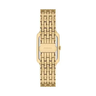Raquel Three-Hand Gold-Tone Stainless Steel Watch Raquel Three-Hand Gold-Tone Stainless Steel Watch