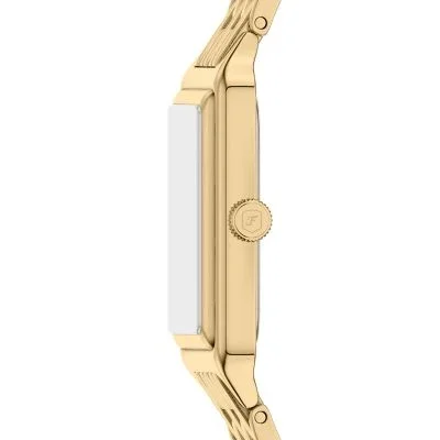 Raquel Three-Hand Gold-Tone Stainless Steel Watch Raquel Three-Hand Gold-Tone Stainless Steel Watch