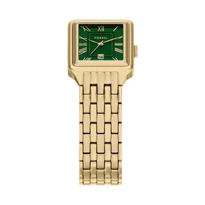 Raquel Three-Hand Gold-Tone Stainless Steel Watch Raquel Three-Hand Gold-Tone Stainless Steel Watch