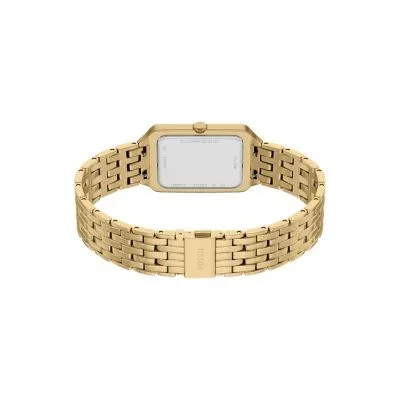 Raquel Three-Hand Gold-Tone Stainless Steel Watch Raquel Three-Hand Gold-Tone Stainless Steel Watch