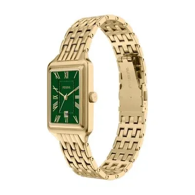 Raquel Three-Hand Gold-Tone Stainless Steel Watch Raquel Three-Hand Gold-Tone Stainless Steel Watch
