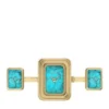 Raquel Watch Ring Two-Hand Gold-Tone Stainless Steel Watch Raquel Watch Ring Two-Hand Gold-Tone Stainless Steel Watch