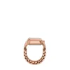 Raquel Watch Ring Two-Hand Rose Gold-Tone Stainless Steel Raquel Watch Ring Two-Hand Rose Gold-Tone Stainless Steel