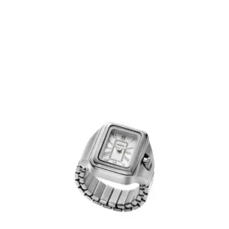 Raquel Watch Ring Two-Hand Stainless Steel Raquel Watch Ring Two-Hand Stainless Steel
