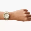 Riley Multifunction Gold-Tone Stainless Steel Watch Riley Multifunction Gold-Tone Stainless Steel Watch