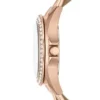 Riley Multifunction Rose Gold-Tone and Sand Leather Watch Riley Multifunction Rose Gold-Tone and Sand Leather Watch
