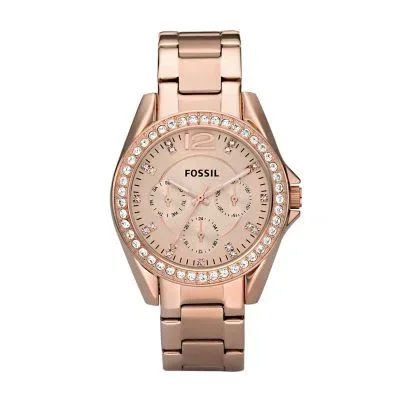 Riley Multifunction Rose Gold-Tone Stainless Steel Watch Riley Multifunction Rose Gold-Tone Stainless Steel Watch